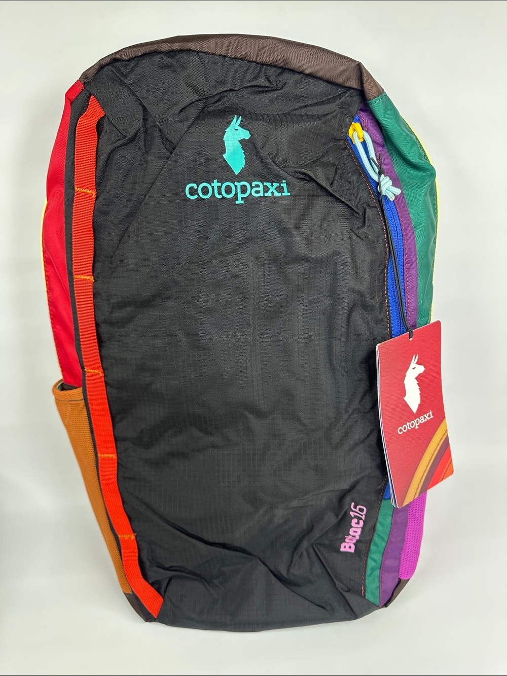 Cotopaxi Batac Del Día 16L Backpack One-of-a-Kind Multicolor Lightweight Daypack